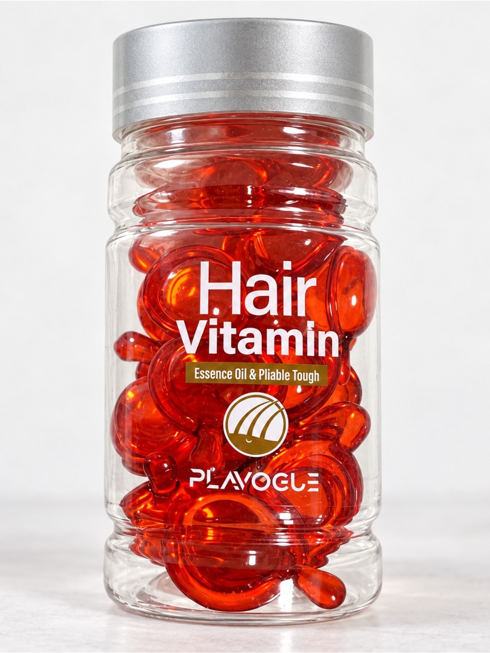 PLAYOGUE Hair Vitamin Essence Oil Capsules Red NEW Sealed Bottle